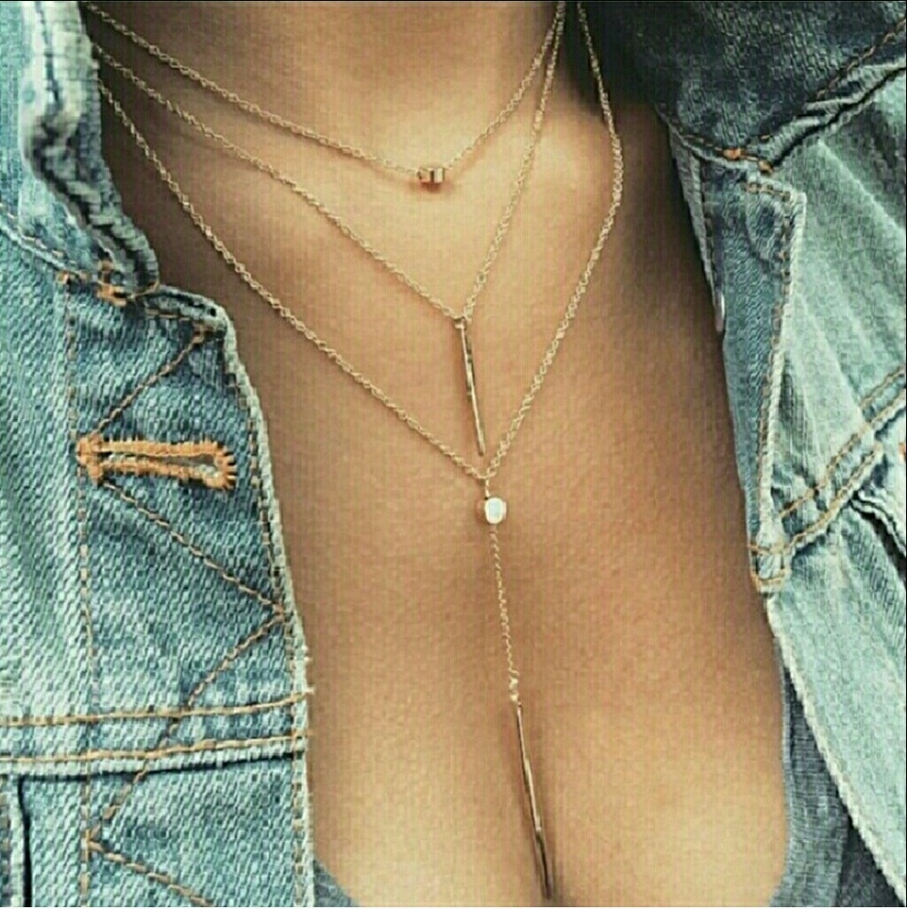 📿 3 Layer Dainty Choker Necklace 💕